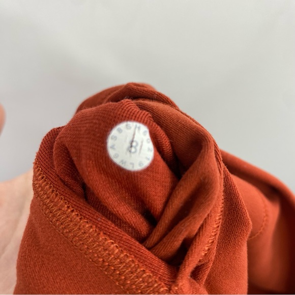 Lululemon Align 21” Size 8 Crop Canyon Orange Legging Workout Pants Activewear - Picture 4 of 6